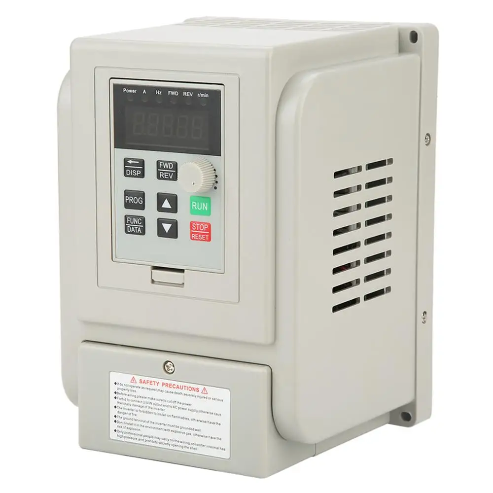 VFD частотно-регулируемый привод 1.5KW однофазный 220V двигатель-преобразователь