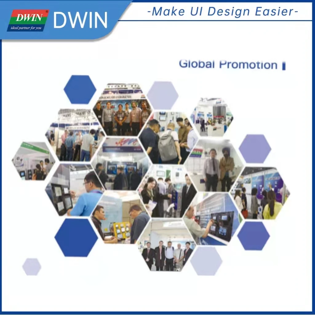 DWIN 7-дюймовый ЖК-модуль 1024*600 промышленный Arduino Сенсорная панель HMI с корпусом IPS