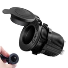 Розетка для автомобильного прикуривателя Зарядное устройство вилка 12V-24V Водонепроницаемый Мощность розетка адаптер для мотоциклов грузовиков авто адаптер для зарядного устройства