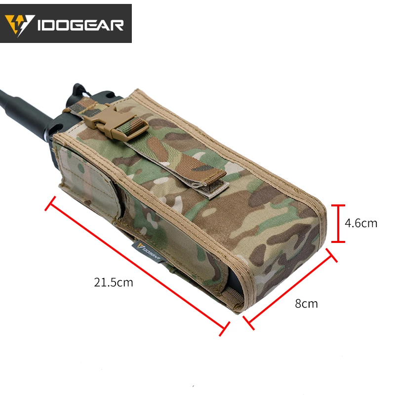 Тактический радиоприемник IDOGEAR держатель рации MOLLE MBITR PRC148/152 страйкбол