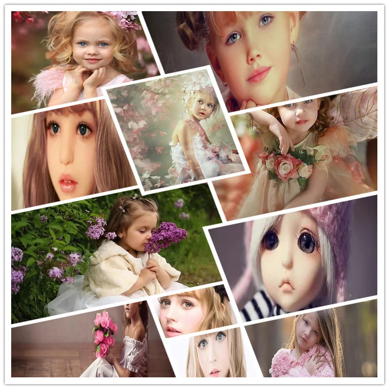 

Doll Elf Character 5D Diamond Painting Cross Stitch Set Painting Home Decoration Square Diamond Round Diamond Bead Embroidery