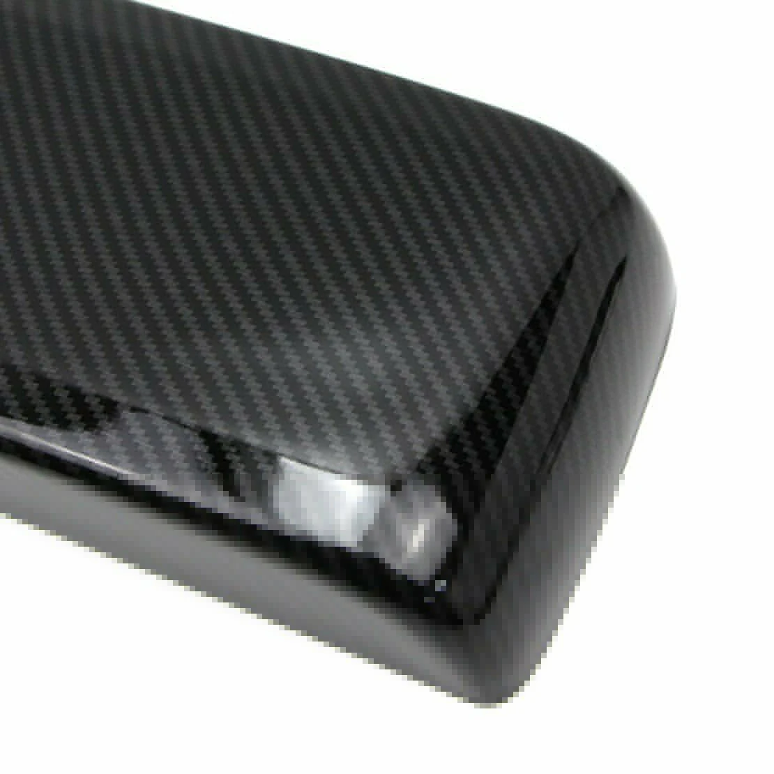 

3pcs New ABS Carbon Fiber Texture Interior Center Console Storage Armrest Cover Panel Trim fit for Honda Civic 2016-2019