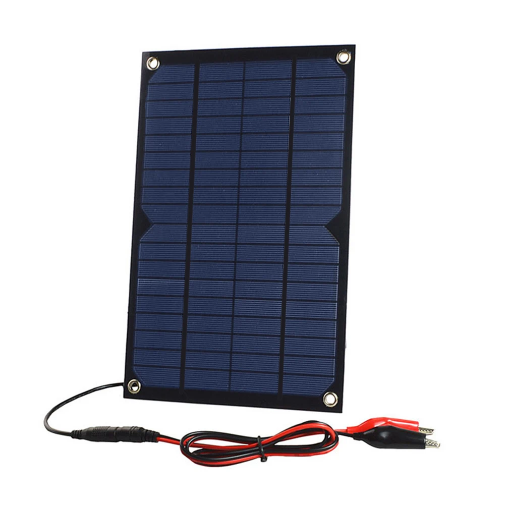 

20 Вт однокристальная зарядка Автомобильная Гибкая энергосберегающая солнечная панель для телефона зарядное устройство для аккумулятора RV...