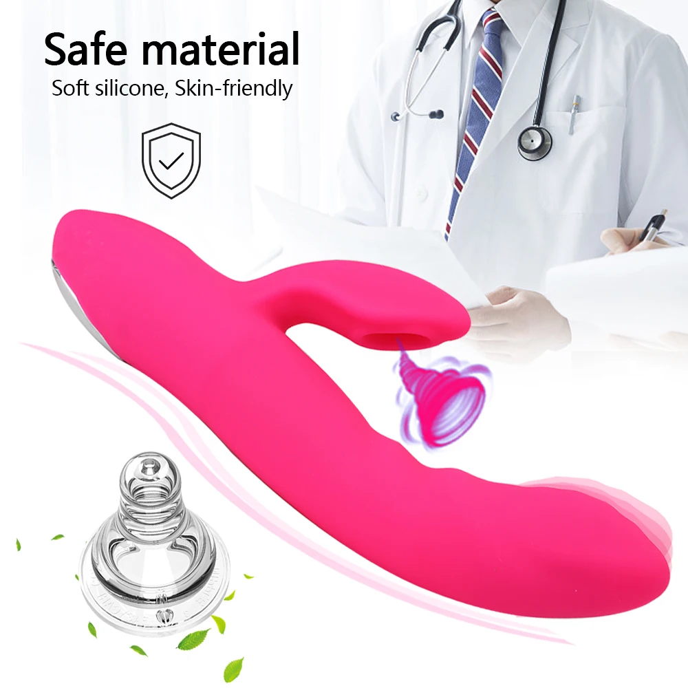 12 Modes Vibration 7 Sucking Vacuum Stimulator AV Rabbit Dildo Vibrator Nipple Sucker Clitoral | Красота и здоровье