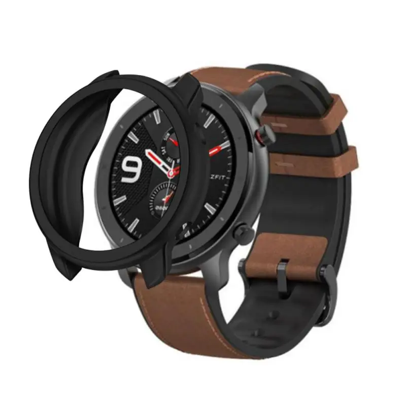 2020 оригинальный мягкий защитный чехол для Huami AMAZFIT GTR 47 мм тонкий экран оболочка