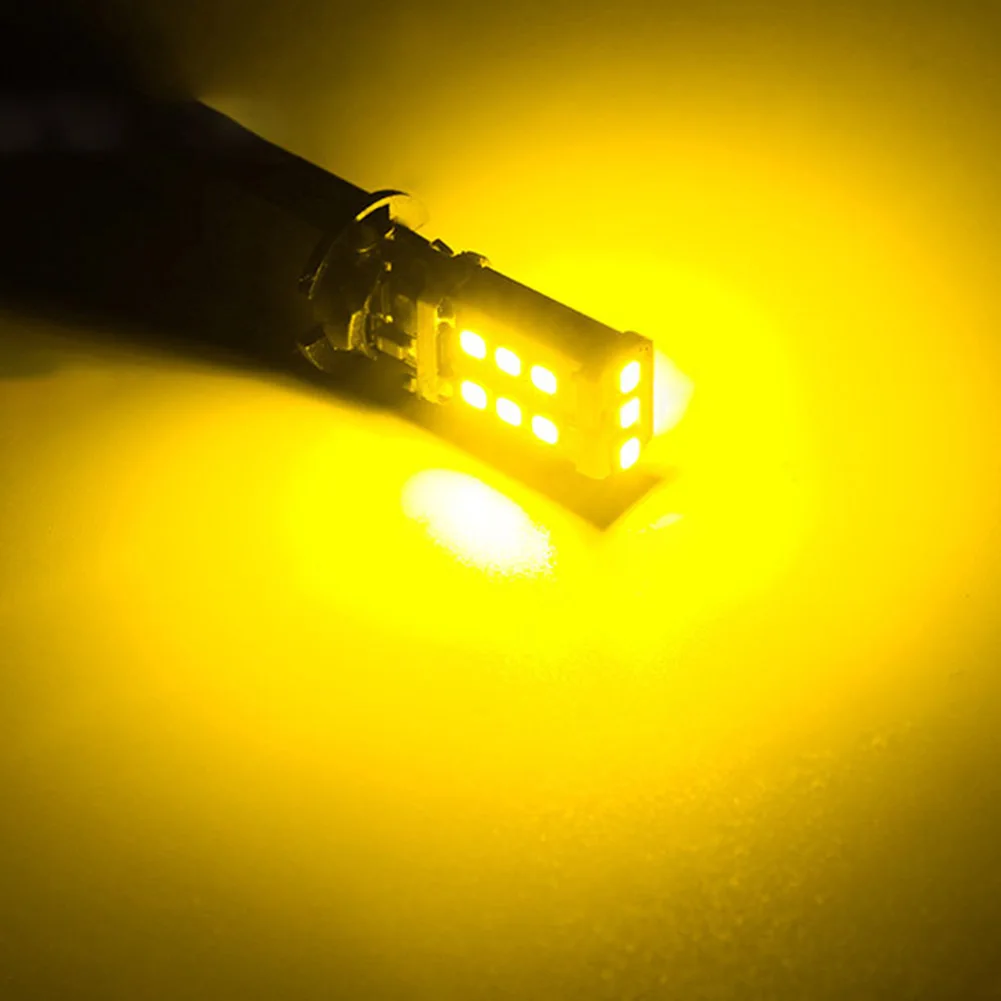 2 шт. Canbus W16W T15 2835 15SMD светодиодный автомобильный тормоз обратный поворот противотуманная фара лампа