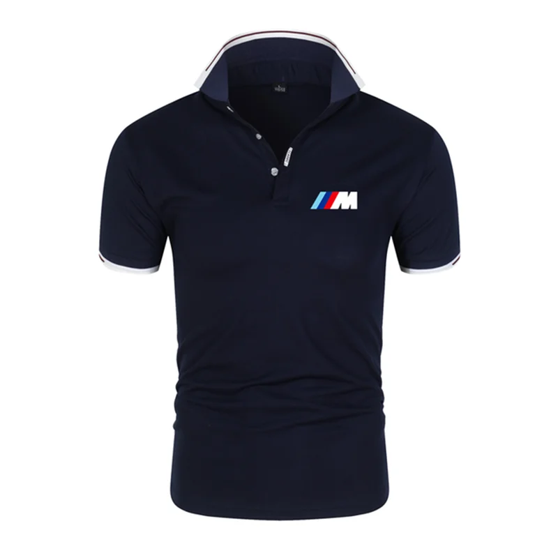 

Summer new short-sleeved Polo shirt men's fashion lapel business casual thin section breathable couple suit golf clothing