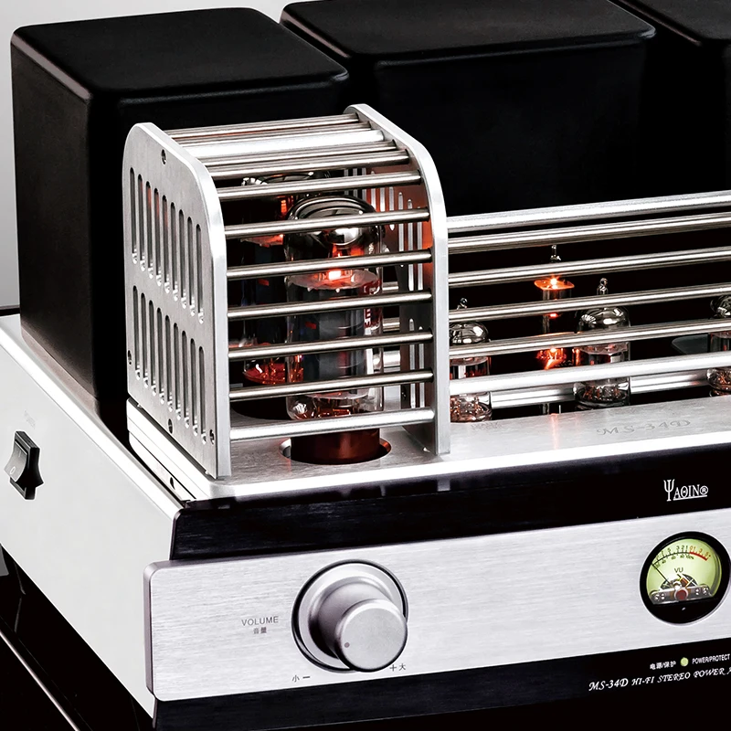 Yaqin MS-34D ламповый усилитель Bluetooth APT-X 5 0 интеграции HiFi EL34 * 4 мощности с