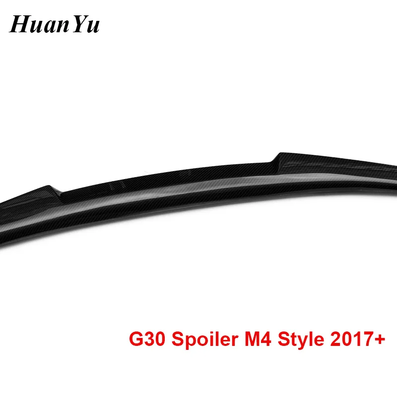 G30 F90 M5 углеродное волокно M4 стильный спойлер с удлиненным хвостом для BMW 5 серии 4