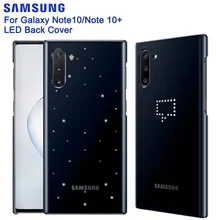 Original Galaxy Note10 LED Smart Backlight Case For Samsung Galaxy Note 10 Note10 Plus Note10 5G Phone Case Emotional Led Lighte