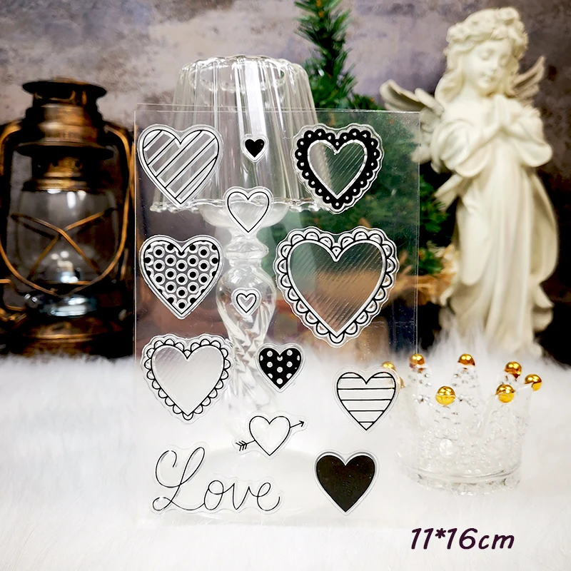 Штампы и штампы Panalisacraft в форме сердца на День святого Валентина для вырезания