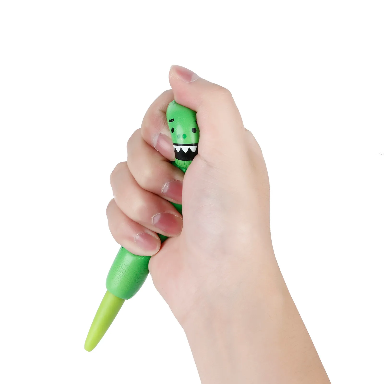 

Real Life Plush Soft DecomPression Student Calligraphy Pen With Exchangeable Elastic Pen Birthday Gift Toys For Kids