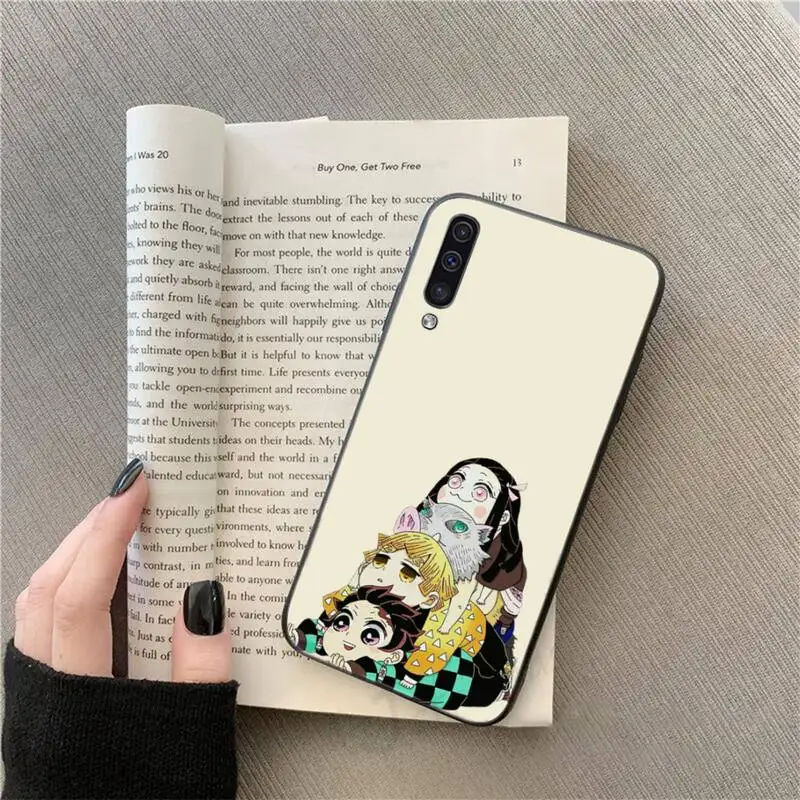 

Demon Slayer Kimetsu No Yaiba Phone Case For Samsung galaxy S 9 10 20 A 10 21 30 31 40 50 51 71 s note 20 j 4 2018 plus