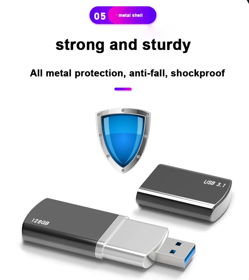 Новое поступление USB твердотельный накопитель 128 ГБ Высокое Скорость Cle USB 3,1 до 350 МБ/с. металлическая подвеска Безразмерные; ; Прямая поставка; флэш-накопитель ФЛЕШКА флешка мини small usb
