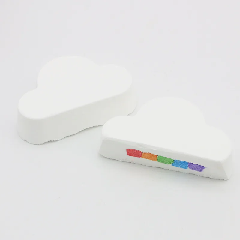 Уход за кожей натуральный уход в форме облака радужные пузырьки для ванны