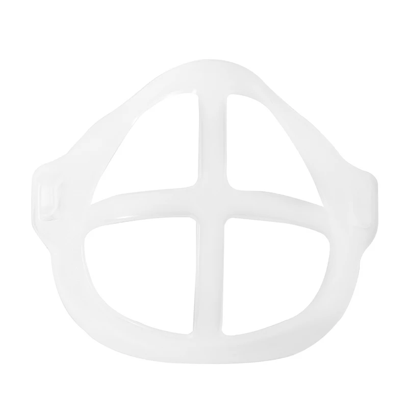 

3D Breathable Inner Support Bracket Anti-Fried Anti-Oil Pollution Mask Non-Stick Lipstick Kitchen Accessory Mask Five/Set