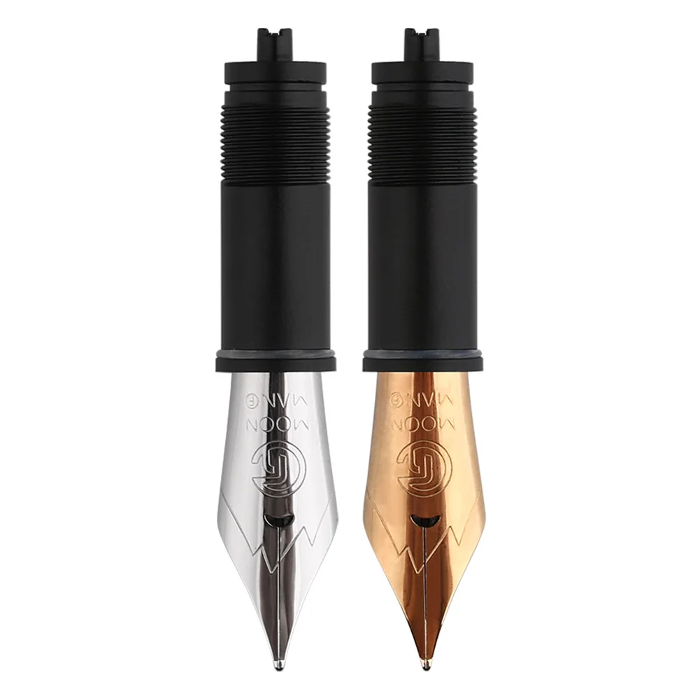 Point Metal Leakproof Extra Fine Fountain Pen Nib Writing Portable Luxury Replaceable School Tip For Moonman C1 C2 600S M6 |