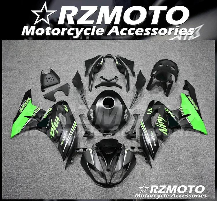 Новый комплект обтекателей для мотоцикла ABS Подходит Kawasaki Ninja ZX 6R 636 09 10 11 12 ZX6R 2009 2010