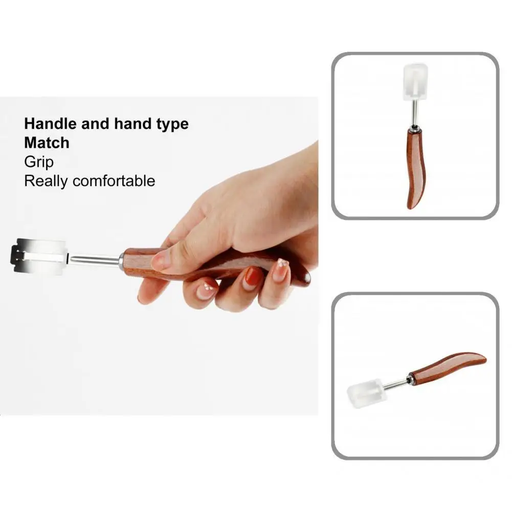 

Excellent Bread Scoring Cutter Labor-saving Portable Wooden Handle Bread Scoring Lame Bread Knife Bread Knife 1 Set