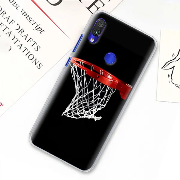 Черный чехол для Xiaomi mi A3 A1 A2 8 Lite 9T CC9E Play Red mi K20 Pro 7A Note 7 7S твердый прозрачный чехол - Цвет: 07