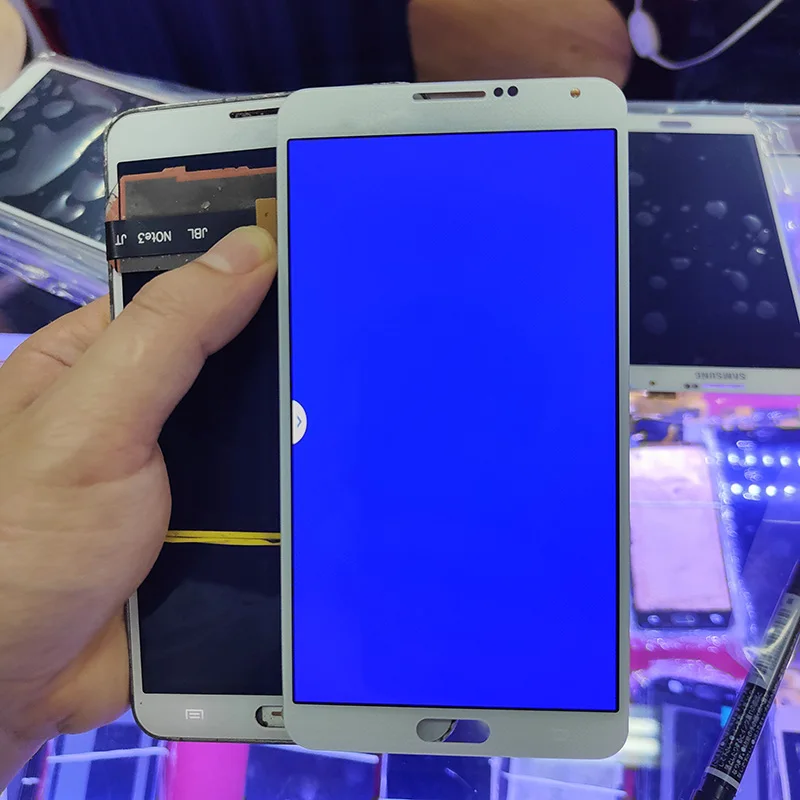 

ORIGINAL Used 5.7'' LCD For SAMSUNG Galaxy Note3 LCD Display For Samsung Note 3 N9000 N9005 Touch Screen Digitizer With Burn