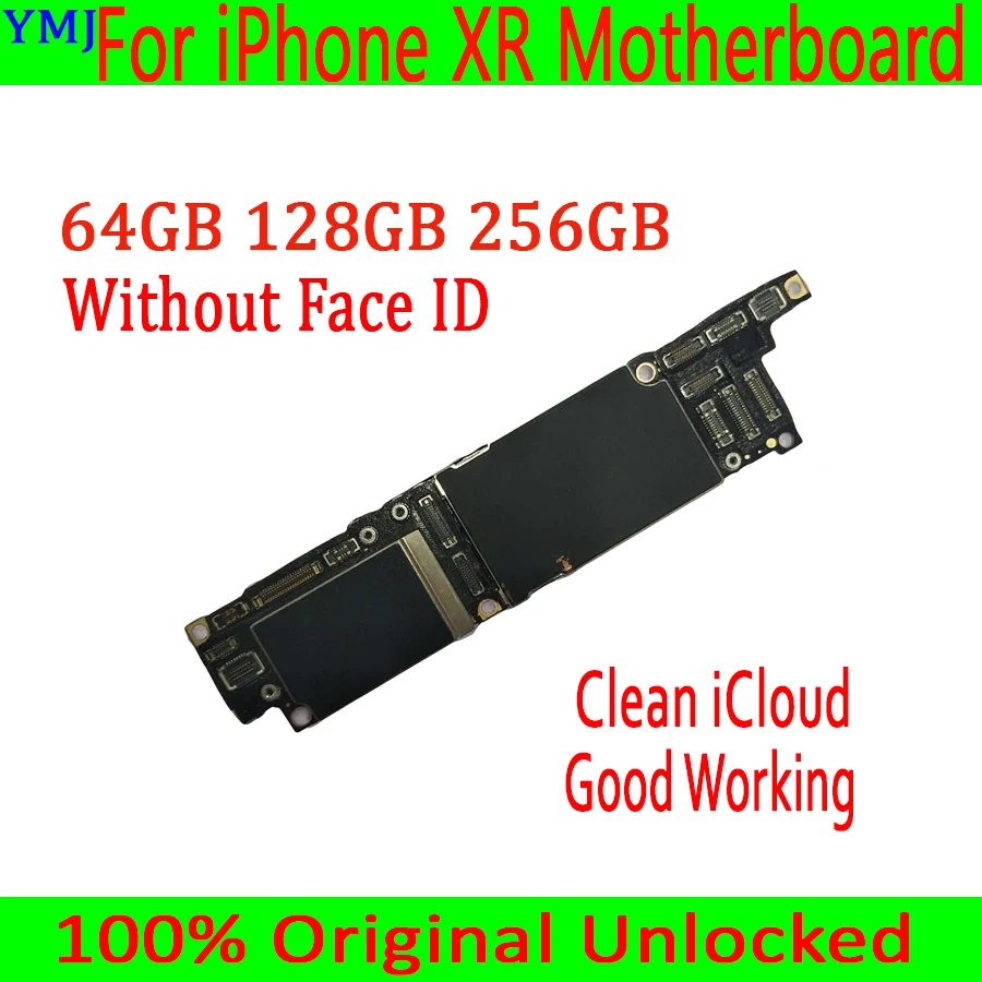 64GB128GB 256GB для iPhone XR материнская плата с/без лица ID 100% оригинальная