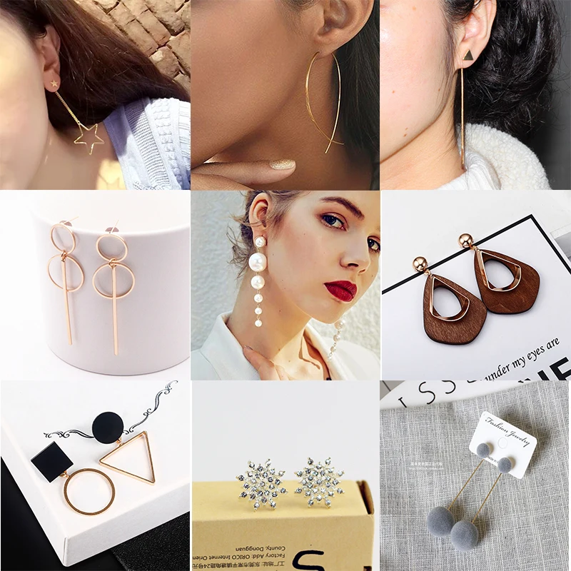 Женские серьги с имитацией жемчуга серьги-подвески в форме сердца листа цветка