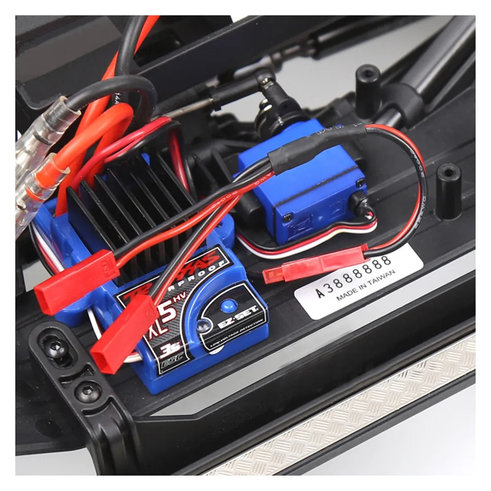 

JST RC Car Parts 3 In 1 Cable Esc Power Supply External Wiring Jst For 1/10 Rc Crawler Car Defender Traxxas Trx4 Tactical
