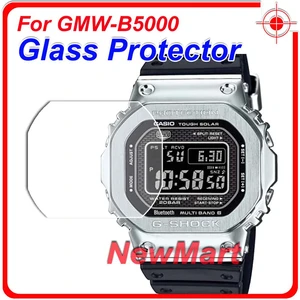 3Pcs Glass Protector For GMW-B5000 GM-5600 GBX-100 GXW GX-56 DW-5600 GW-B5600 GW5000 DW5000 5030 9H Tempered Protector For Casio