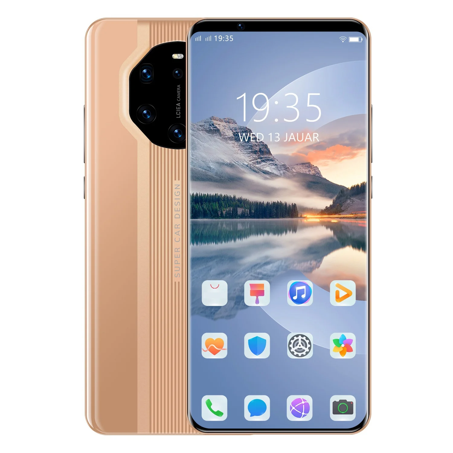 

2021 new authentic Mate40RS 5G creative design high-definition webcam 6.1-inch large screen 12core512G4800mAh battery Android 10