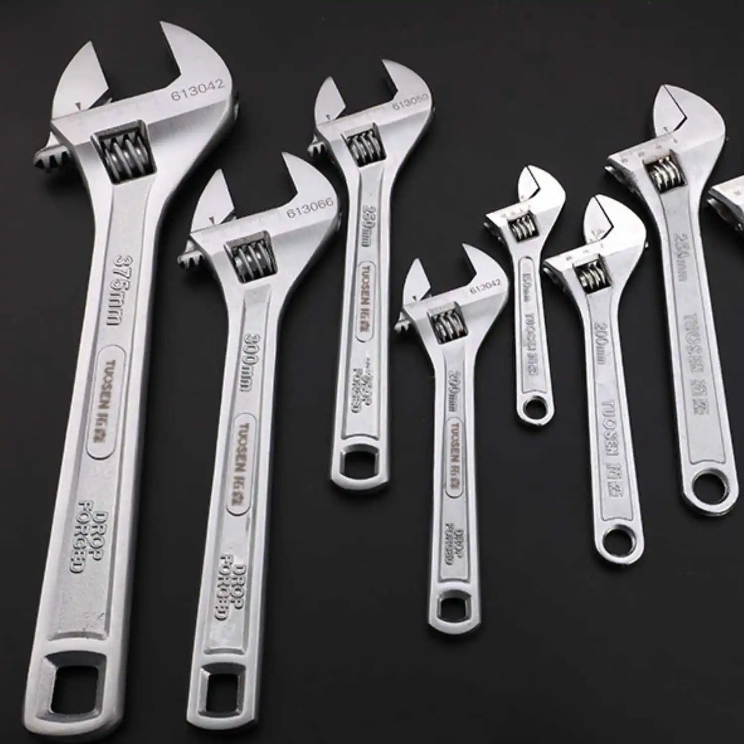 Anti-slide Universal Monkey Wrench Adjustable Spanner Adjust Wrenches With Scale Stainless steel Key Hand tools | Инструменты