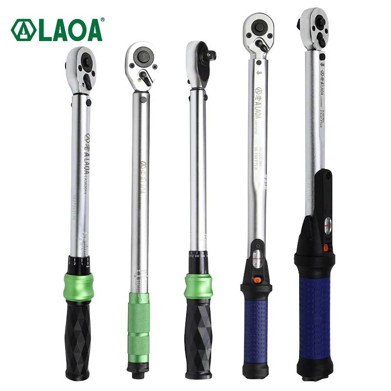 LAOA Torque Wrench High Precision Extractor Preset Spanner Tools Made in Taiwan,China Ratchet Tools Repair