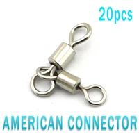 all size american combination parent child swivel fishing gear 8 shaped ring connector fishing tackle fishing accessories