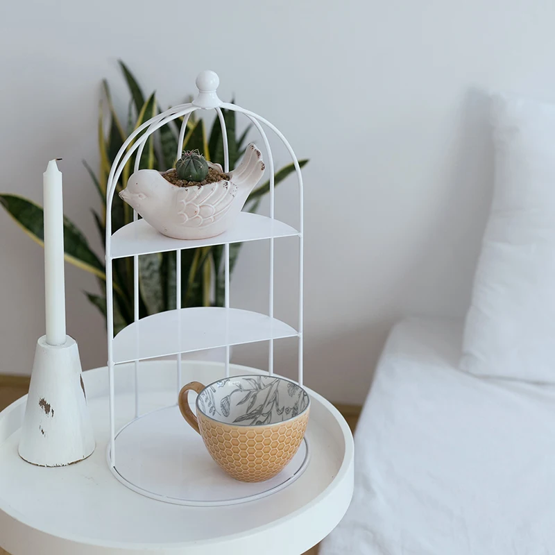 Подставка для кексов в виде птичьей клетки SWEETGO инструменты украшения создается