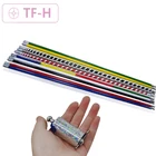 Новинка Фантастическая долговечная тихий свет Вес трюки трость телескопическая дубинка для самообороны цвет палки 1,1 метров