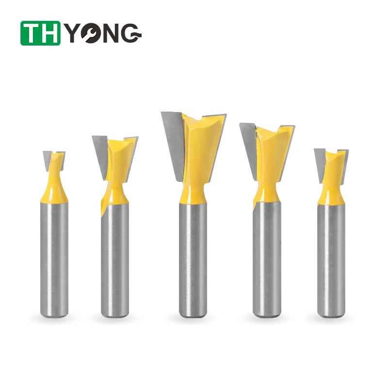 

Набор концевых фрез, комплект из 5 пазов 8 мм, хвостовик 14 градусов, для работ по дереву