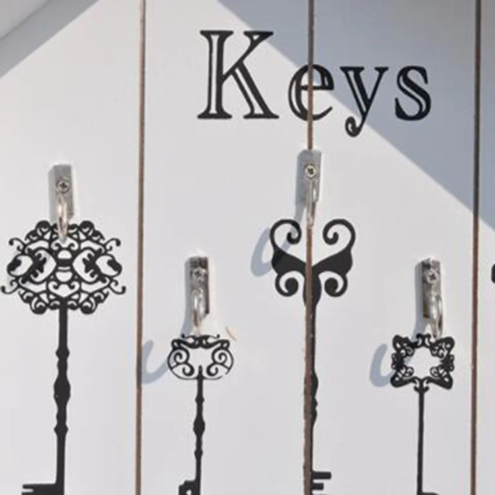 Креативный деревянный дом держатель для ключей настенные ювелирные изделия