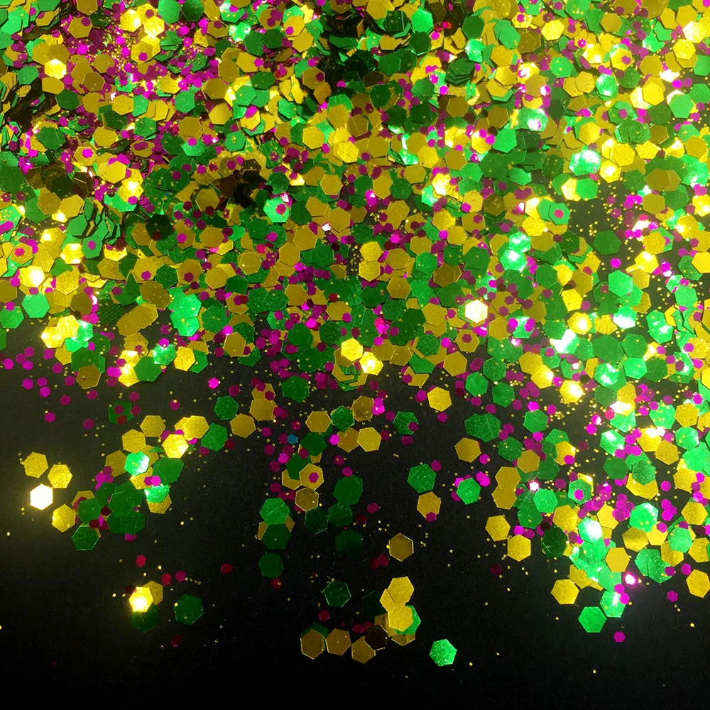 10g Multicolor Loose Sequins For Crafts DIY Nail Art Decoration Body Eye Face Glitter Chunky Sequin Wedding Festival Accessories | Дом и сад