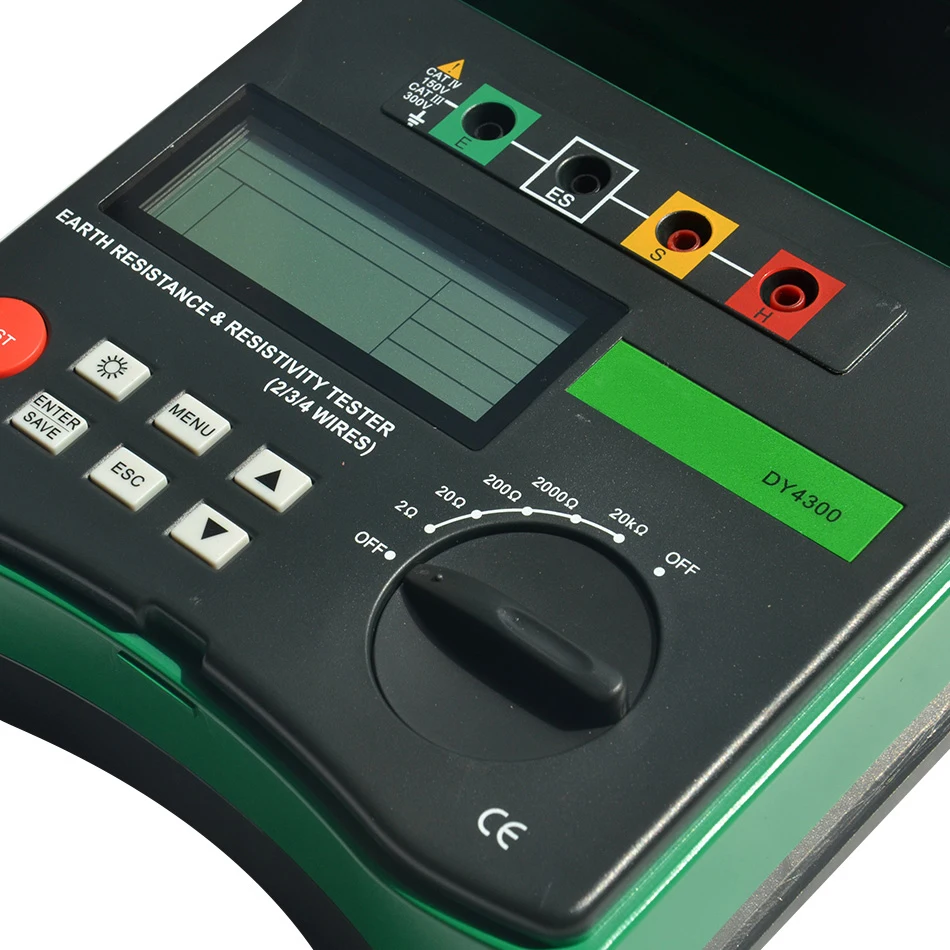 Digital Earth Tester DY4300 Ground Resistance Meter | Инструменты