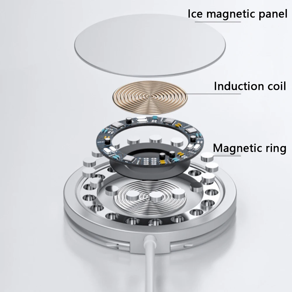 

15W Magnetic Wireless Charger Qi Fast Wireless Charging Pad For iPhone 12 Pro Max Magnet Adsorption Phone Holder Magsafe Charger