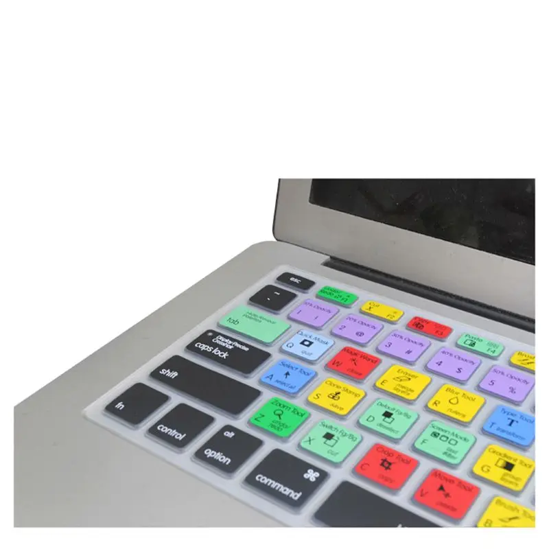 Защитная клавиатура с короткими клавишами на английском языке для фотошопа PXPE |