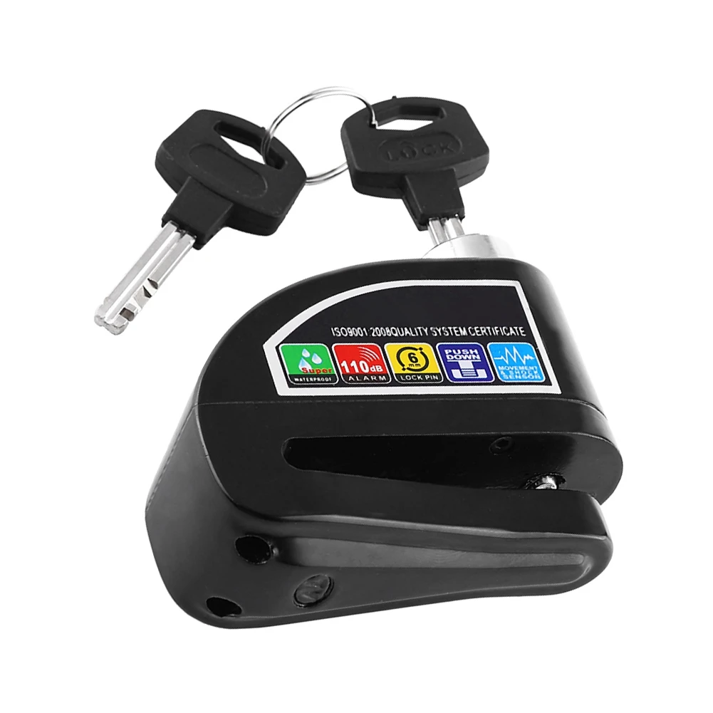 

Motorcycle Scooter Bicycle Anti-theft Wheel Disc Brake Lock Security Alarm Lock Motorcycle Accessories For Scooters Sport Bike