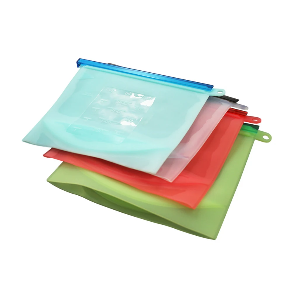 Силиконовые контейнеры для хранения еды набор миска свежей мешок чашки