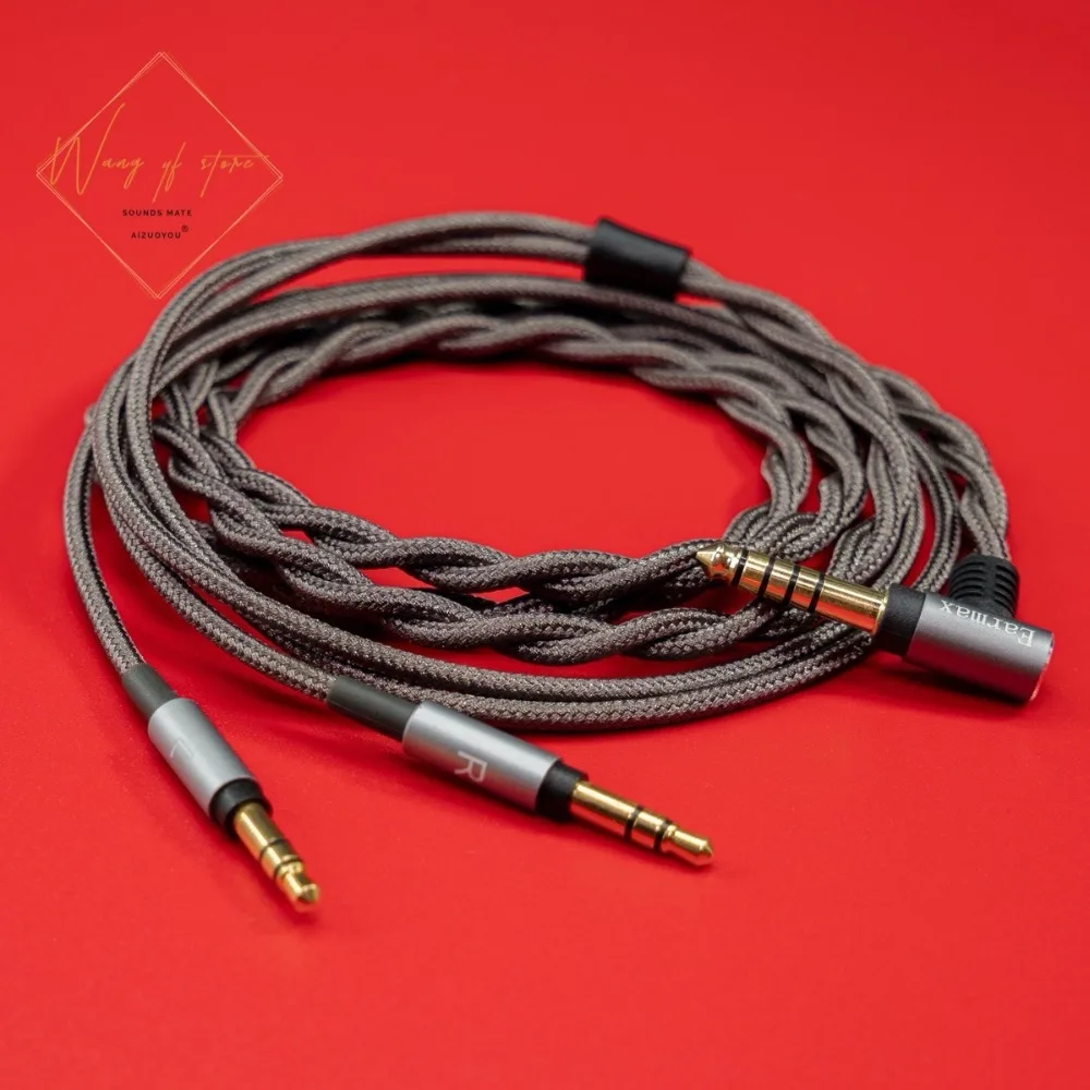 Hifi Balanced Audio Cable Cord For Focal Elegia Headphone 2.5Mm 3.5Mm 4.4Mm Plugs 6N Occ
