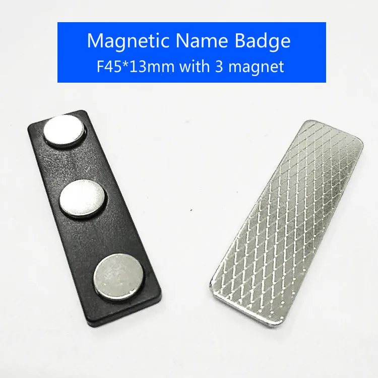 Магниты с именным знаком магнитные держатели 3 высокопрочными неодимовыми