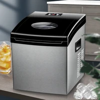 counter top ice maker machine ice machineportable ice cube makers with self cleaningfor home kitchen and bar silver
