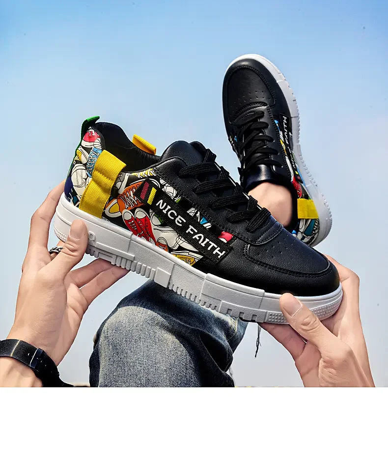 

2021 New Comfortable Fashion Men's Women Low Top Shoes Small White Board Casual Sneaker Lightweight Outdoor Sports Shoes