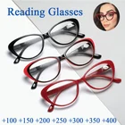 Модные очки кошачий глаз, женские очки для чтения, мужские гибкие ультралегкие прозрачные увеличительные очки для дальнозоркости и дальнозоркости, черные + 200
