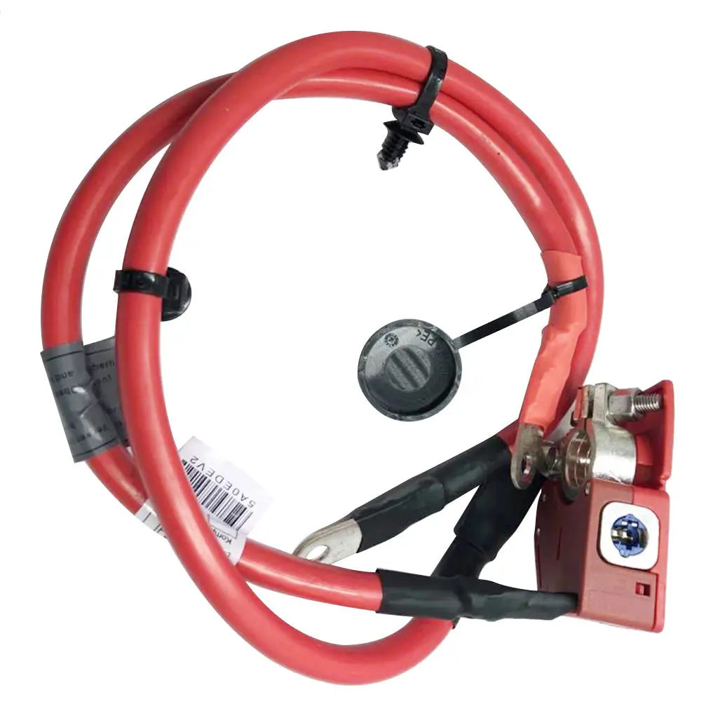 

Положительная клемма аккумуляторный кабель с выдувным проводом плюс полюс для 1 серии Заменяет # F22F87F23 61129253111