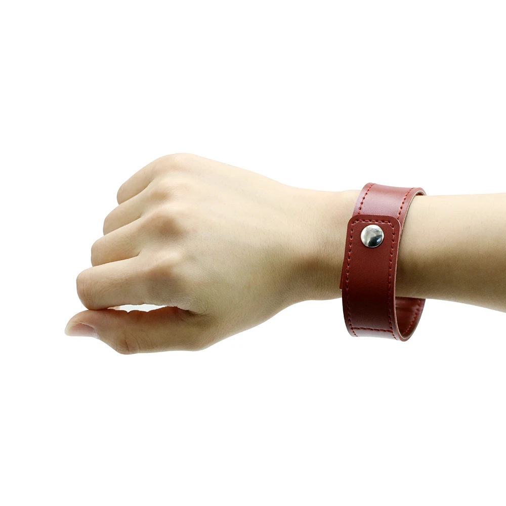 Полный Ёмкость флеш-накопитель объемом 64Гб флэш-накопитель кожаный браслет с USB